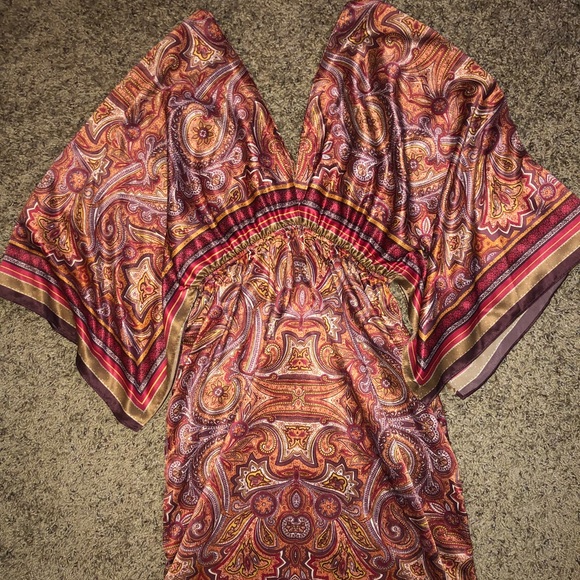 Charming Charlie Paisley Dress - Size Small - Picture 2 of 6